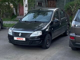 2010 Renault Logan I Рестайлинг, чёрный, 650000 рублей, вид 1