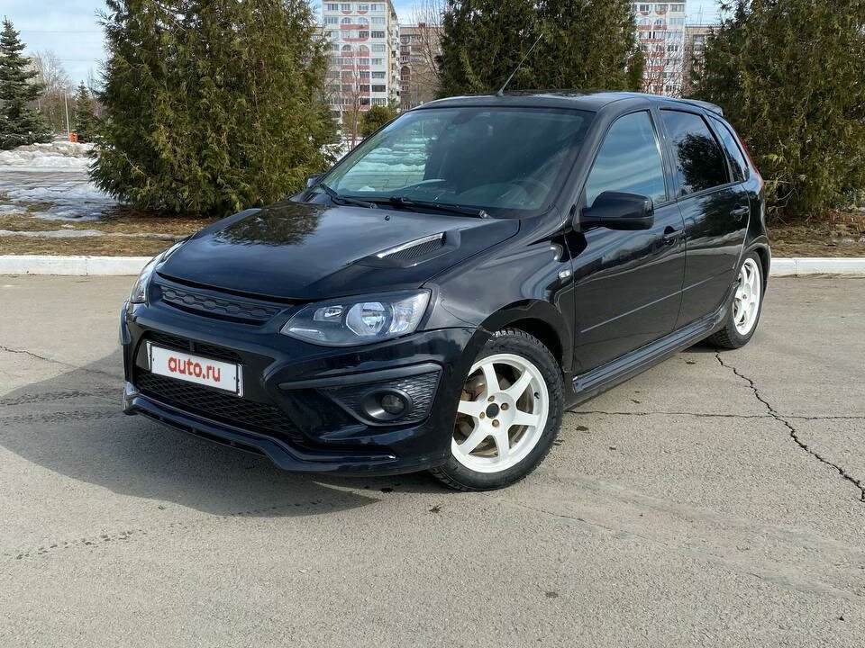 Лада Калина 2 2014 черный
