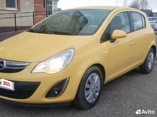 2012 Opel Corsa D Рестайлинг II, жёлтый, 600000 рублей, вид 1