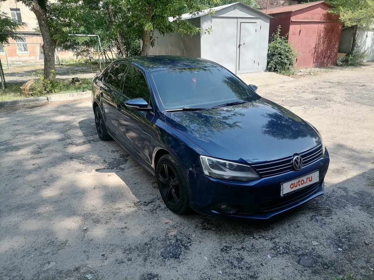 Фольксваген джетта синий