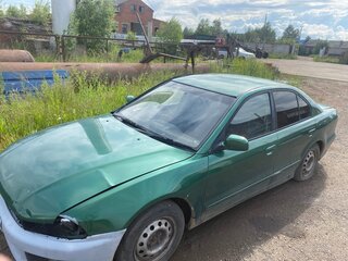 1991 Mitsubishi Galant VI, зелёный, 100000 рублей, вид 1