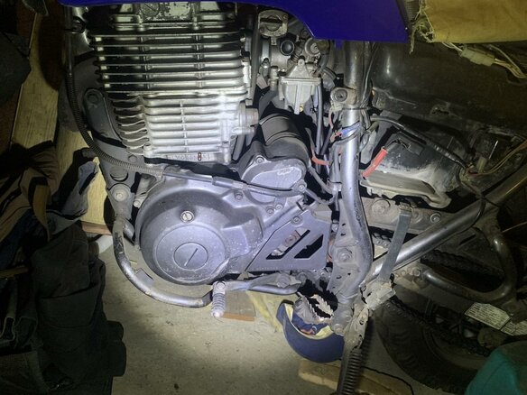 1992 Yamaha XT600, чёрный, 300000 рублей - вид 2