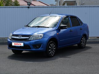 2015 Lada (ВАЗ) Granta I, синий, 649000 рублей, вид 1