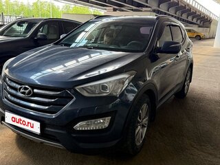 2013 Hyundai Santa Fe III, синий, 1235000 рублей, вид 1