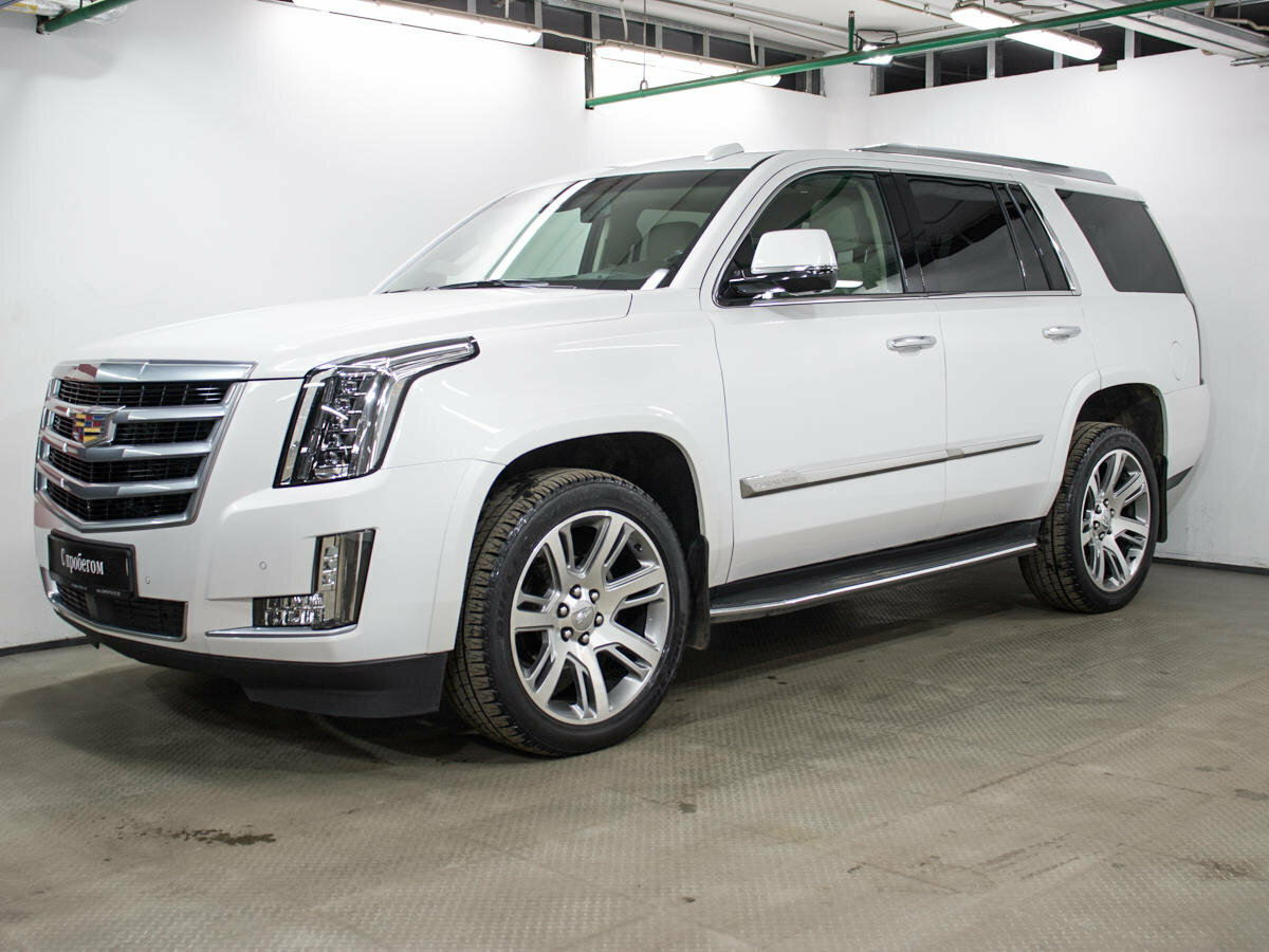 Cadillac Escalade 2016 Р±РµР»С‹Р№