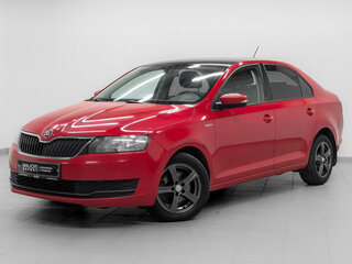 2019 Skoda Rapid I Рестайлинг, красный, 965000 рублей, вид 1