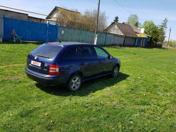 2005 Skoda Fabia I Рестайлинг, синий - вид 2