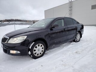2009 Skoda Octavia II (A5) Рестайлинг, чёрный, 560000 рублей, вид 1