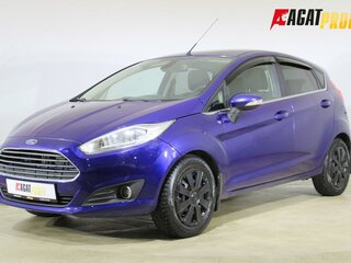 2015 Ford Fiesta Mk6 Рестайлинг, синий, 650000 рублей, вид 1