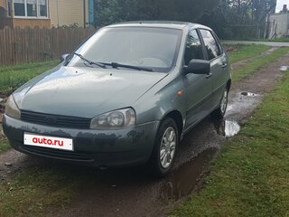 2008 Lada (ВАЗ) Kalina I, серый, 100000 рублей, вид 1