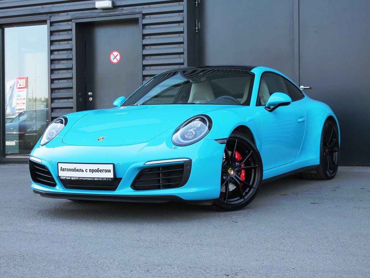 Порше 911 цвет графит