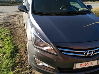 2016 Hyundai Solaris I Рестайлинг, коричневый, 1240000 рублей, вид 1