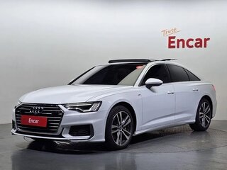 2022 Audi A6 45 TFSI V (C8) Рестайлинг, белый, 4070000 рублей, вид 1