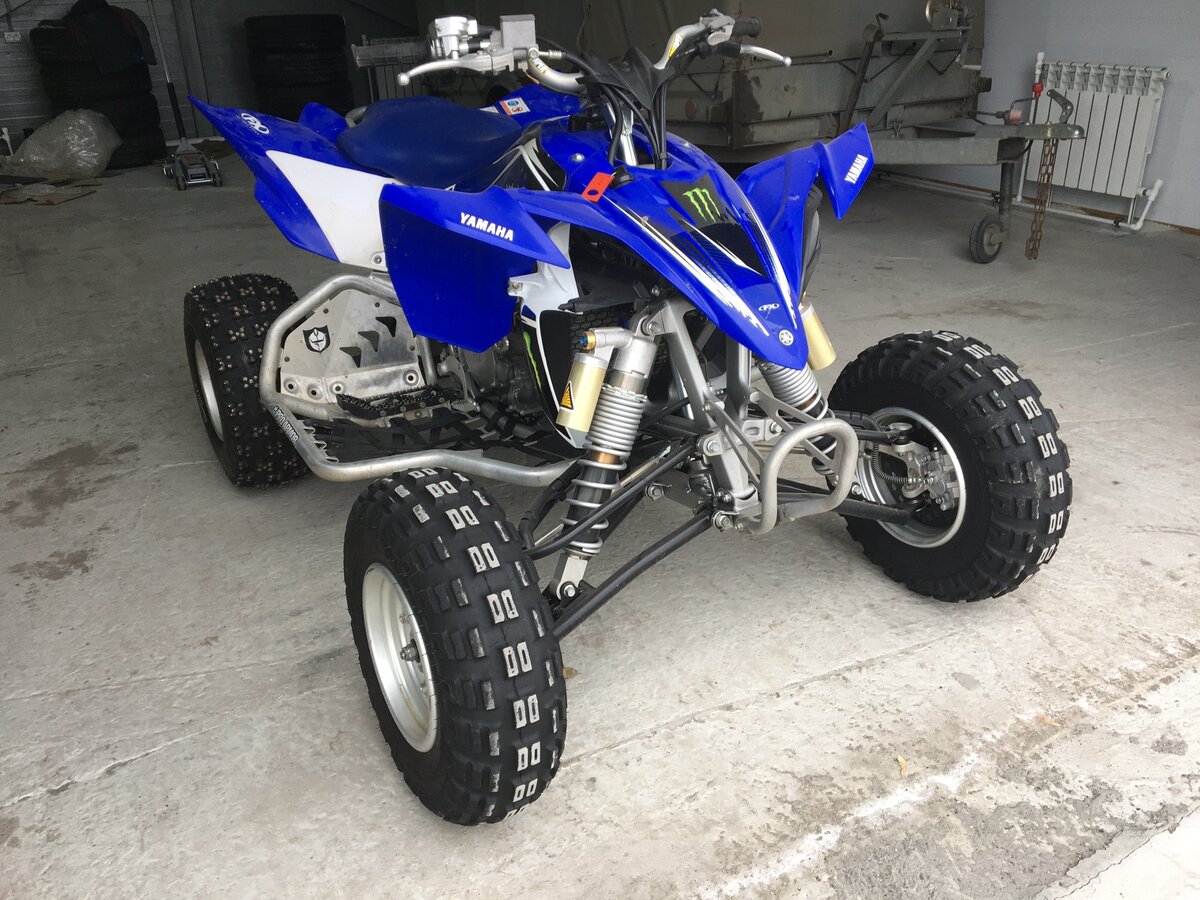 Yamaha yfz450r на шоссе