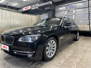 2014 BMW 7 серии 750i xDrive V (F01/F02/F04) Рестайлинг, чёрный, 2140000 рублей, вид 1