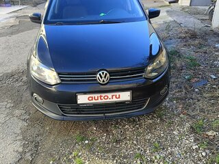 2012 Volkswagen Polo V, чёрный, 430000 рублей, вид 1