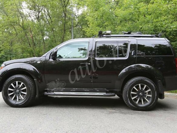 2007 Nissan Pathfinder III, чёрный - вид 1