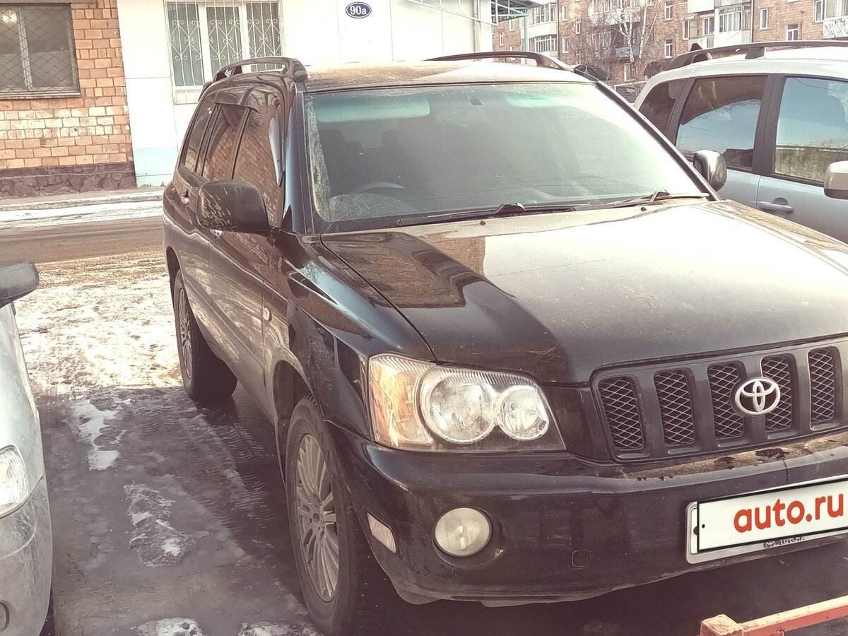 Тойота клюгер 2002