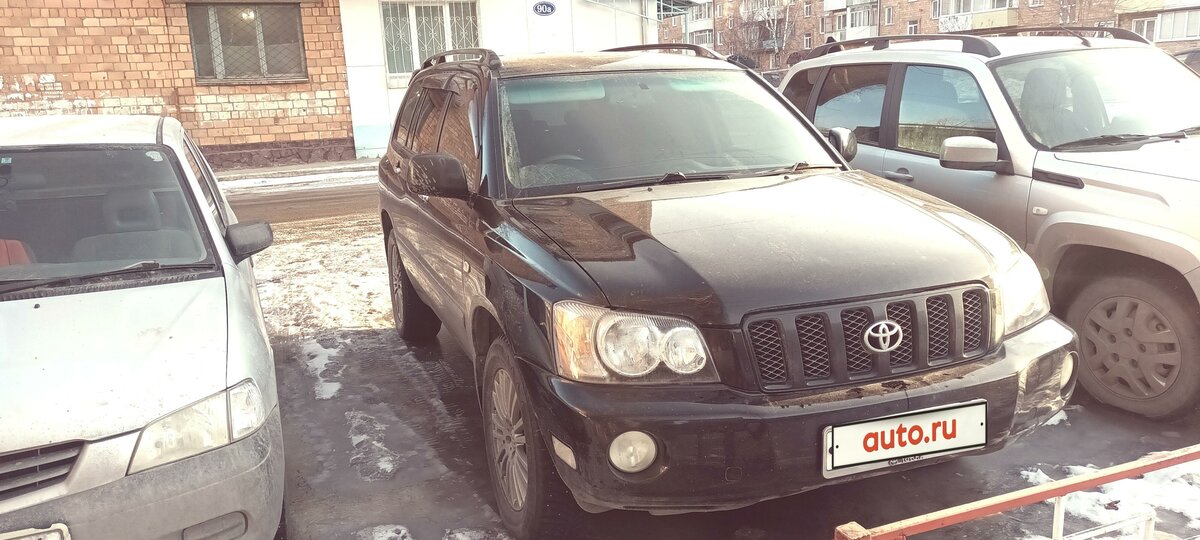 Тойота клюгер 2002