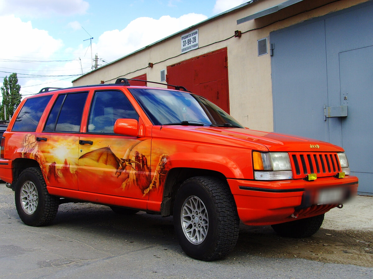 Jeep Grand Cherokee Р¶РµР»С‚С‹Р№