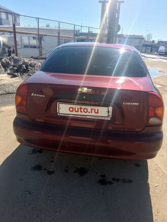 2006 Chevrolet Lanos I, пурпурный, 160000 рублей - вид 3