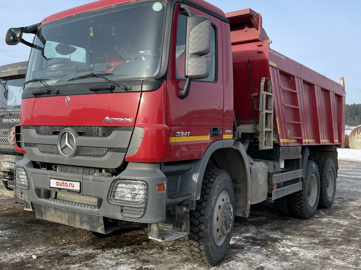 Купить б/у Mercedes-Benz Actros дизель полуавтомат в Усинске: красный ...