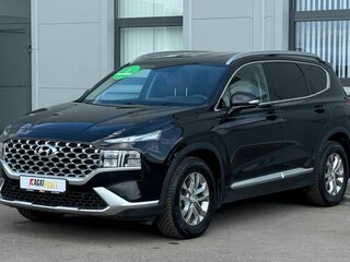 2021 Hyundai Santa Fe IV Рестайлинг, чёрный, 2490000 рублей, вид 1