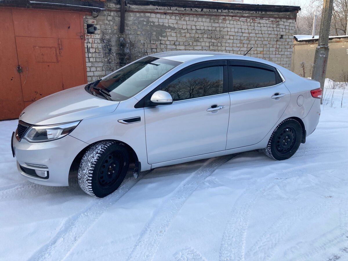 Купить б/у Kia Rio III Рестайлинг 1.6 AT (123 л.с.) бензин автомат в ...
