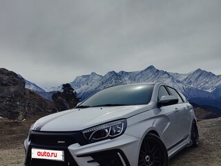 2018 Lada (ВАЗ) Vesta SW I, белый, 1250000 рублей, вид 1
