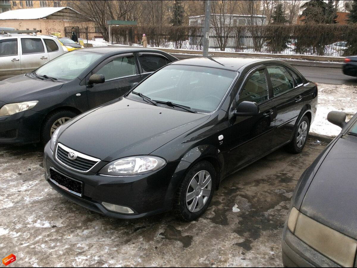 Lacetti Daewoo Gentra чёрная
