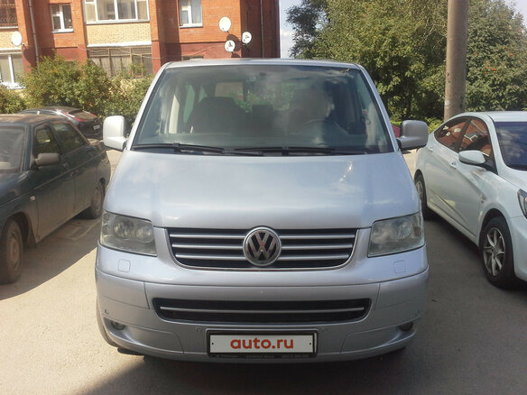 2008 Volkswagen Multivan T5, серебристый - вид 3