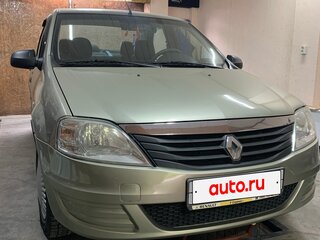 2012 Renault Logan I Рестайлинг, бежевый, 550000 рублей, вид 1