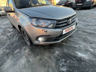 2019 Lada (ВАЗ) Granta I Рестайлинг, серебристый, 330000 рублей, вид 4