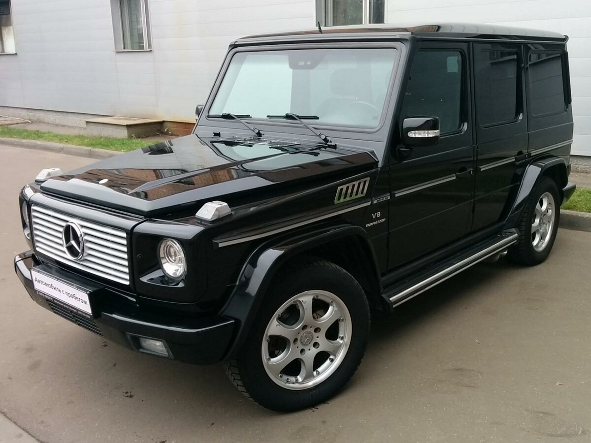 Mercedes-Benz G 55 AMG 2004 года с пробегом 522 км выставлен на продажу в России