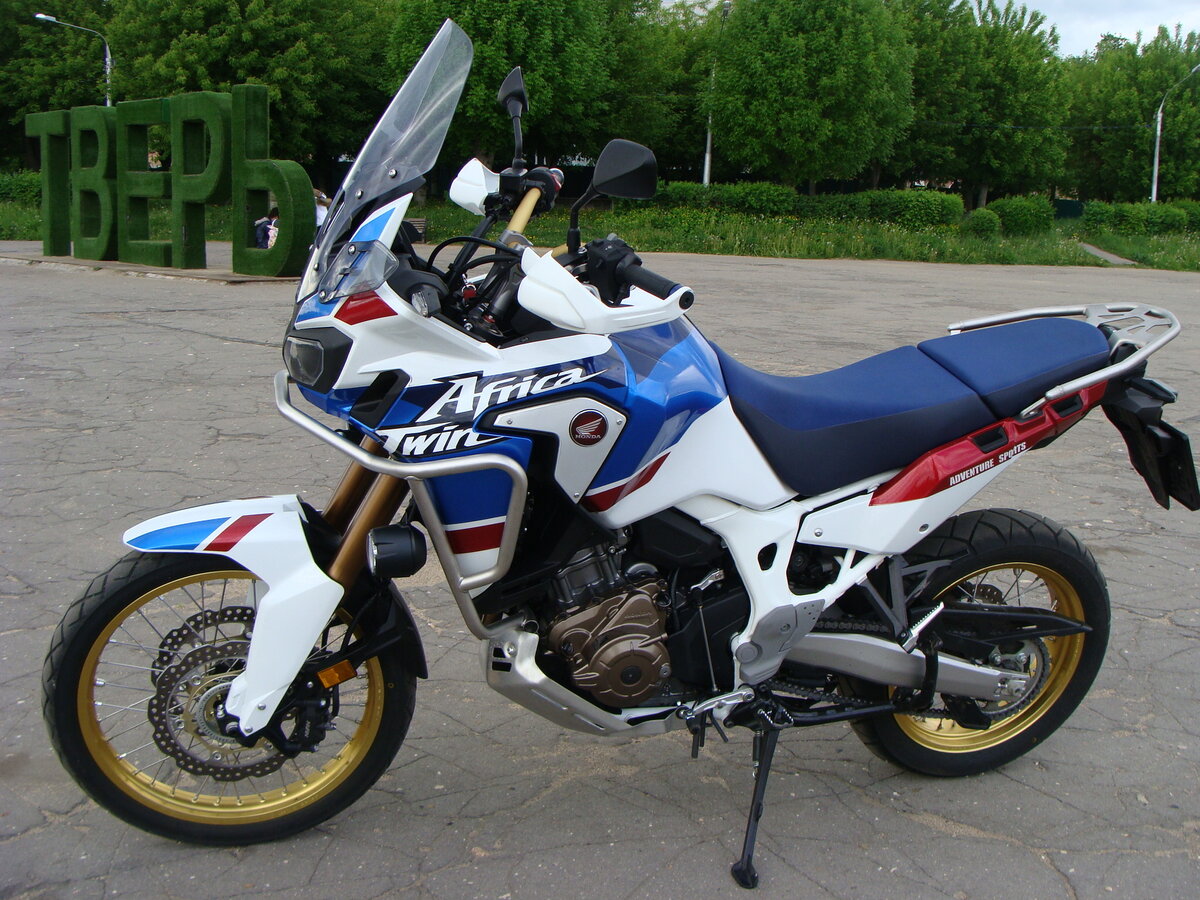 Аэрография Honda Africa 1995