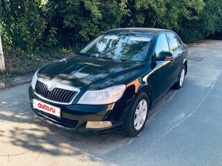 2011 Skoda Octavia II (A5) Рестайлинг, чёрный, 320000 рублей, вид 1