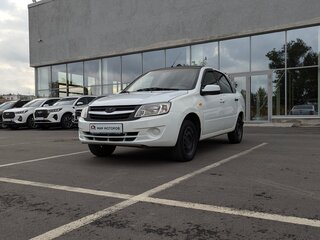 2013 Lada (ВАЗ) Granta I, белый, 340000 рублей, вид 1