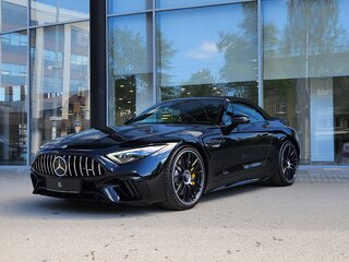 2022 Mercedes-Benz SL-Класс AMG SL 63 63 AMG IV (R232), чёрный, 28500000 рублей, вид 1