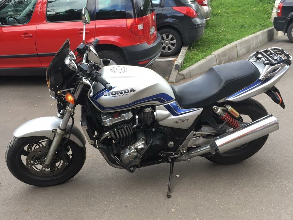 Honda cb1300sf синий