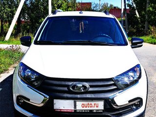 2019 Lada (ВАЗ) Granta Cross I Рестайлинг, белый, 850000 рублей, вид 1