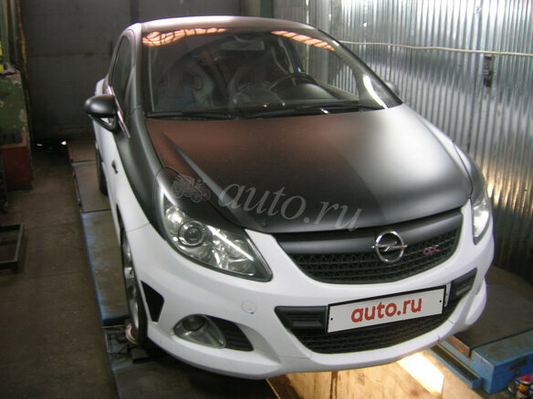 2008 Opel Corsa OPC D, белый