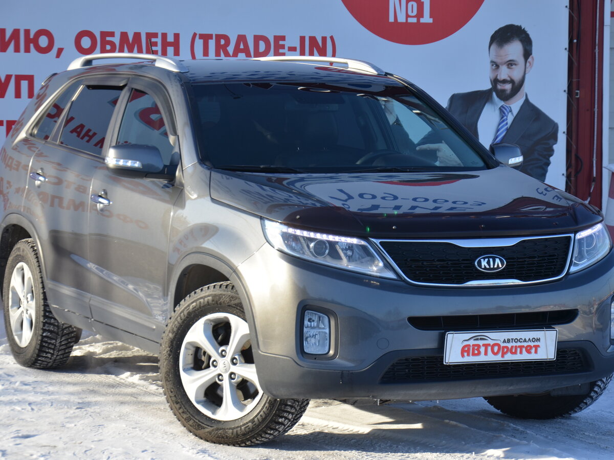Kia Sorento 2014 серый