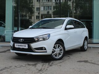 2019 Lada (ВАЗ) Vesta SW I, белый, 1160000 рублей, вид 1