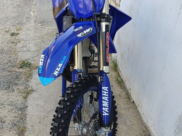 2021 Yamaha YZ125, синий - вид 14
