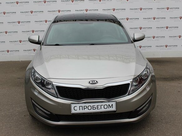 2013 Kia Optima III, серый - вид 1