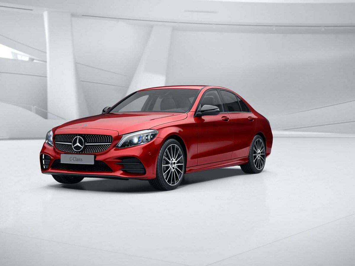 W205 AMG красный