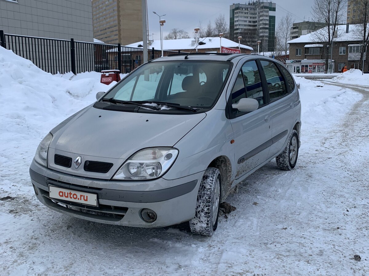 Купить б/у Renault Scenic I Рестайлинг 1.6 MT (107 л.с.) бензин ...
