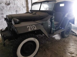 1953 ГАЗ ГАЗ 67, зелёный, 450000 рублей, вид 1