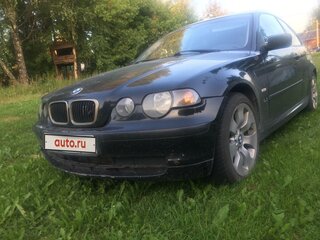 2003 BMW 3 серии Compact 318i IV (E46) Рестайлинг, чёрный, 400000 рублей, вид 1
