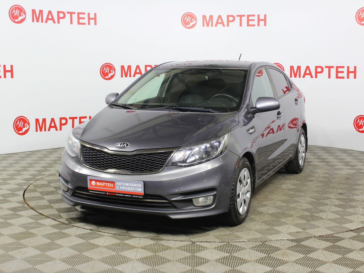 Купить б/у Kia Rio III Рестайлинг 1.6 MT (123 л.с.) бензин механика в ...